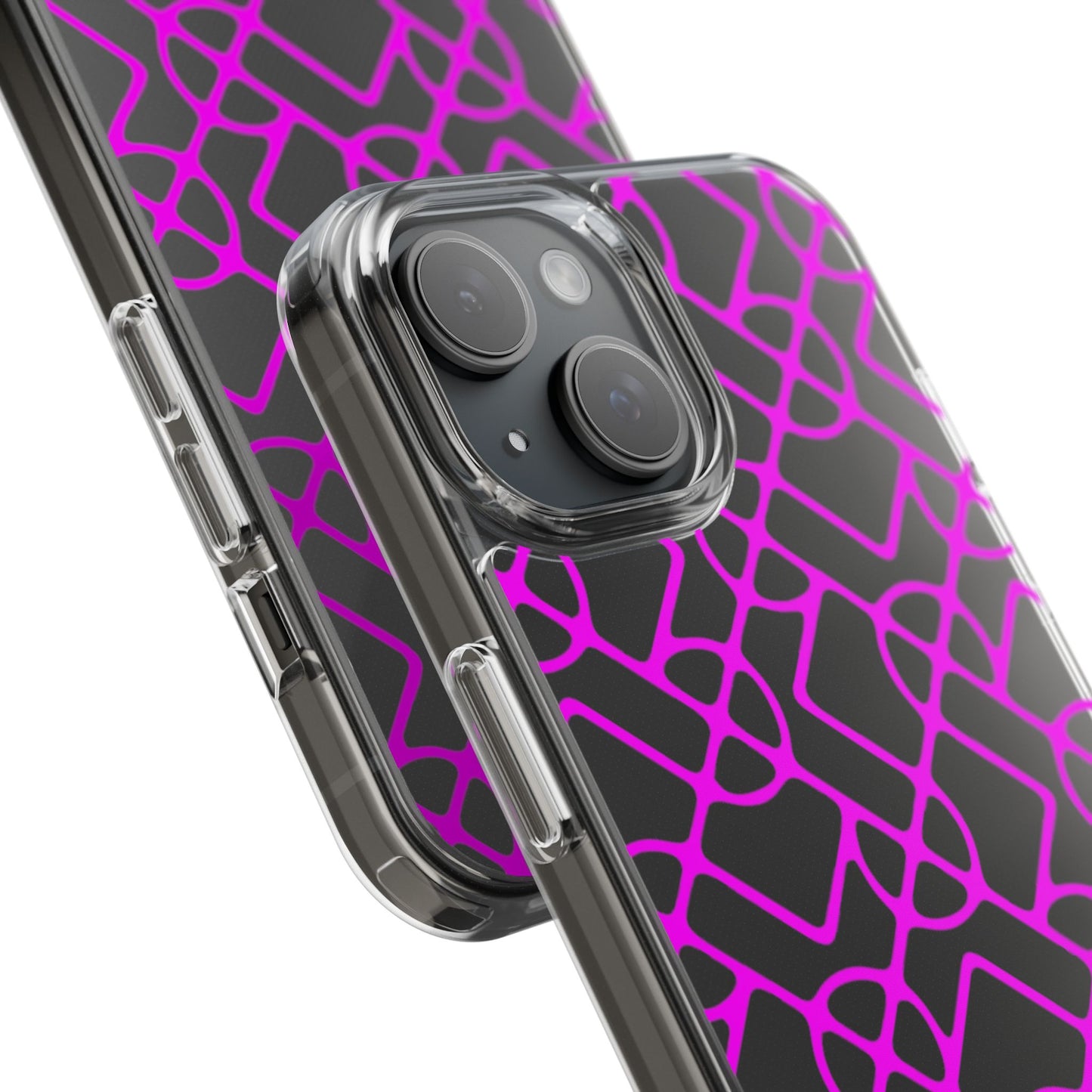 SIGNATURE DINK PATTERN PHONE CASE HOT FUSCHIA DIAGONAL