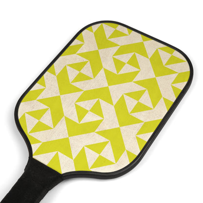 PACHINKO PATTERN PADDLE ACID YELLOW