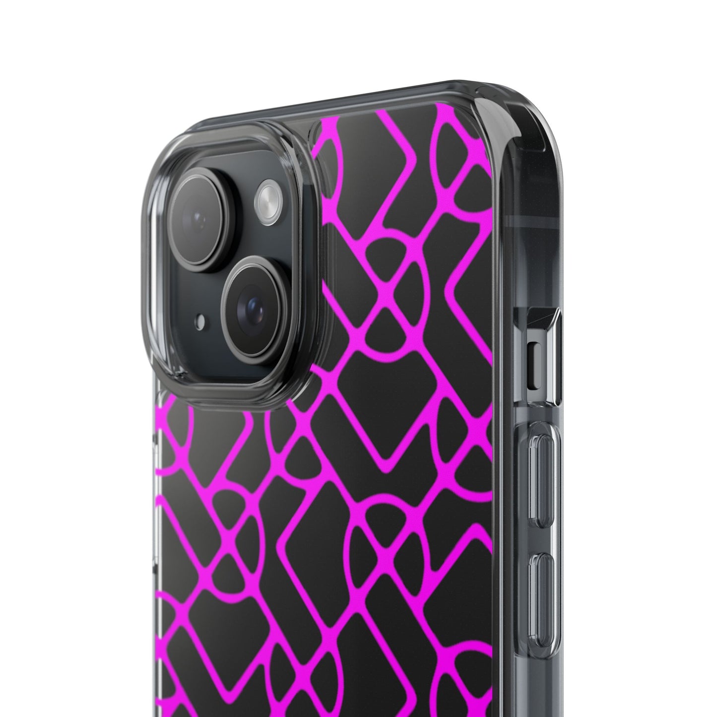 SIGNATURE DINK PATTERN PHONE CASE HOT FUSCHIA DIAGONAL