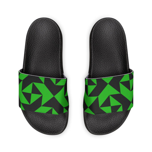 PACHINKO SLIDES BRIGHT GRASS GREEN