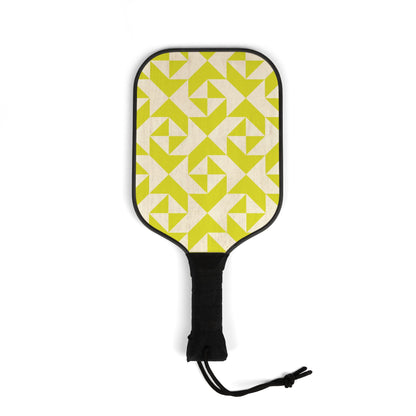 PACHINKO PATTERN PADDLE ACID YELLOW