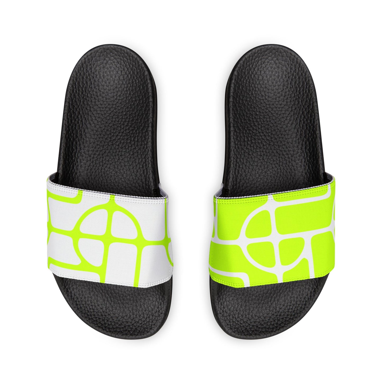 SIGNATURE DINK SLIDES BRIGHT YG NEON BONE