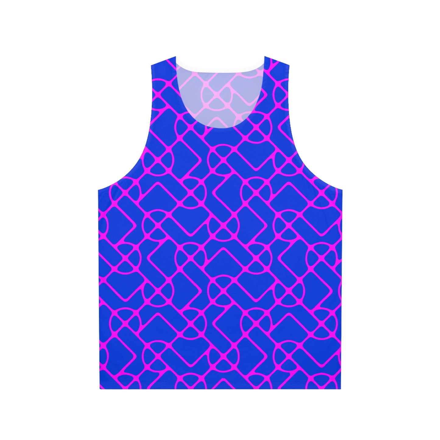 SIGNATURE DINK PATTERN WOMEN'S TANK ROYAL HOT FUSCHIA