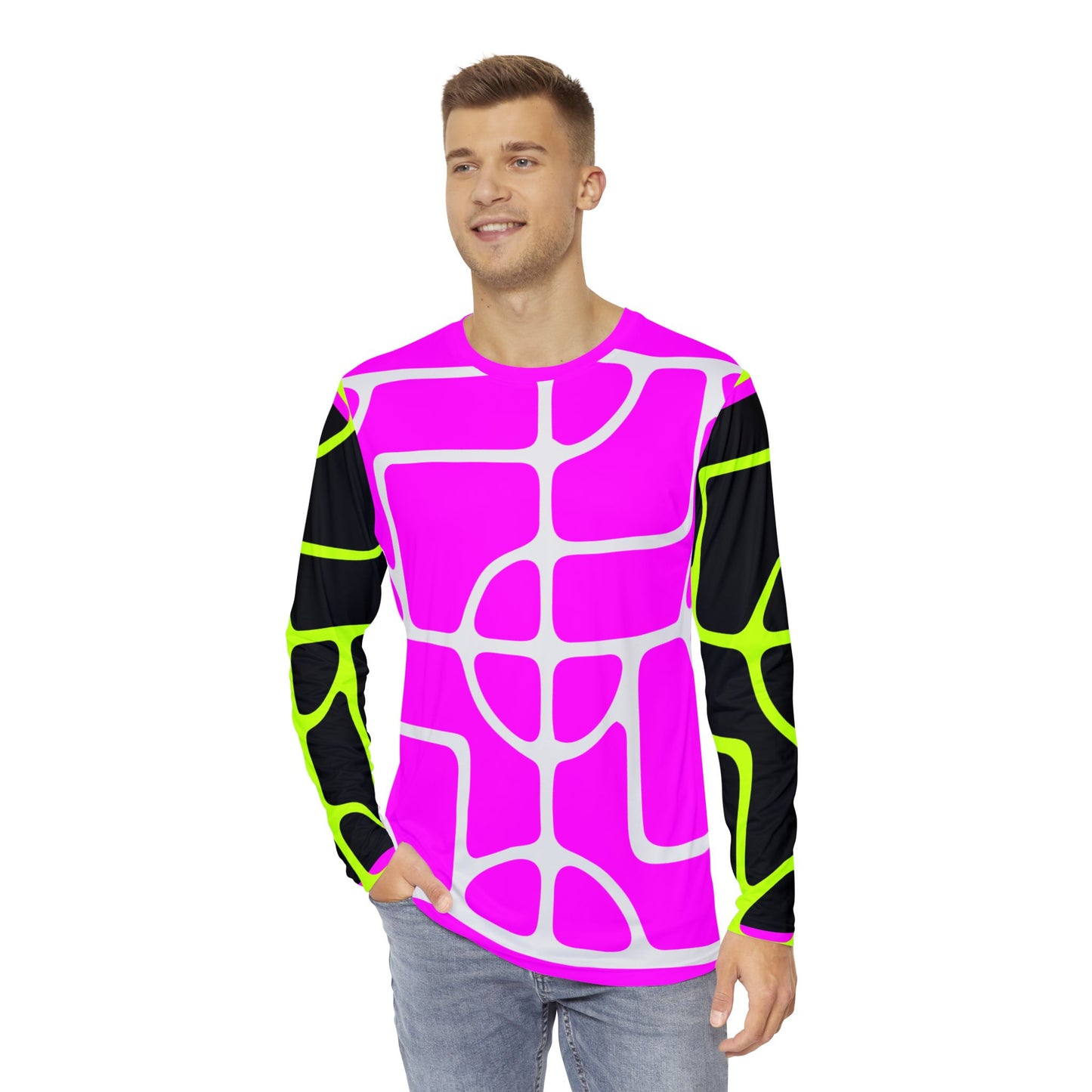 T4C LONG SLEEVE GRAPHIC HOT FUSCHIA